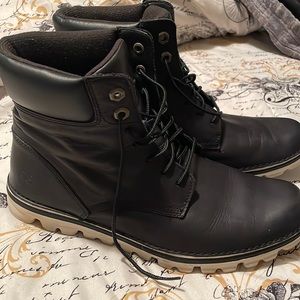 Timberland Womens Brookton 6 Leather Ortholite Ankle Boots